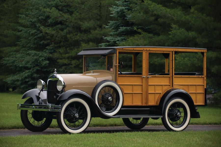  Ford Model A Woody Station Wagon 1929 года  (фото 19 из 26)